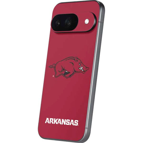 University of Arkansas-Fayetteville Razorbacks Red Logo Google Pixel 9 Skin